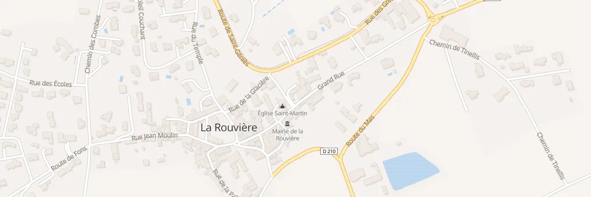 Plan du 23 Gr Grand Rue à La Rouvière