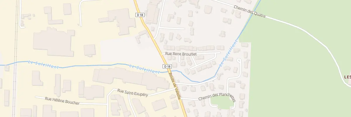 Plan du 19 Rue du Soleillant à Feurs