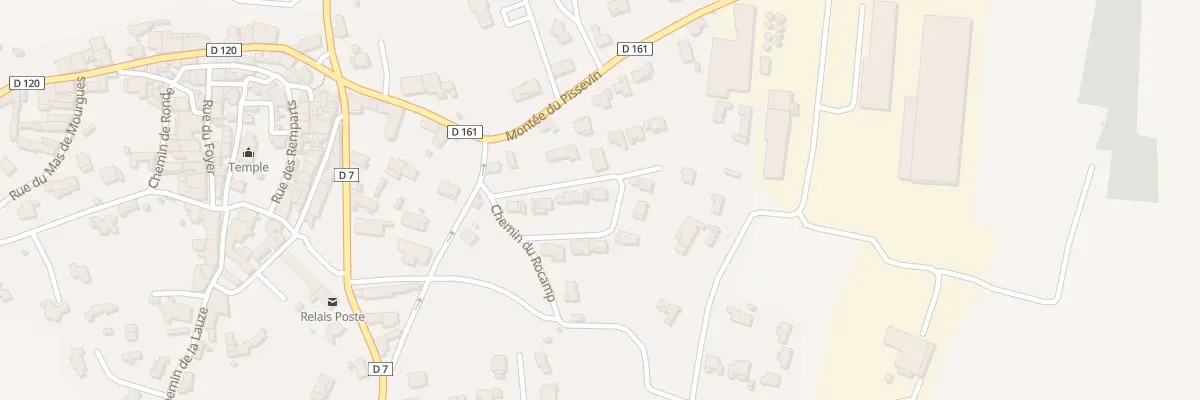 Plan du 7 Lot le Rocamp à Saint-Maurice-de-Cazevieille