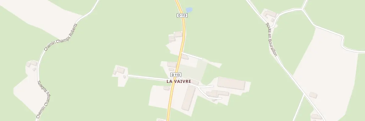 Plan du 765 Rte de Saint Maurice à Vauban