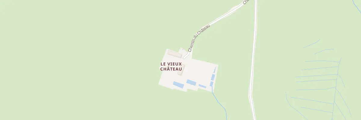 Plan du 390 Che du Château à Champlecy