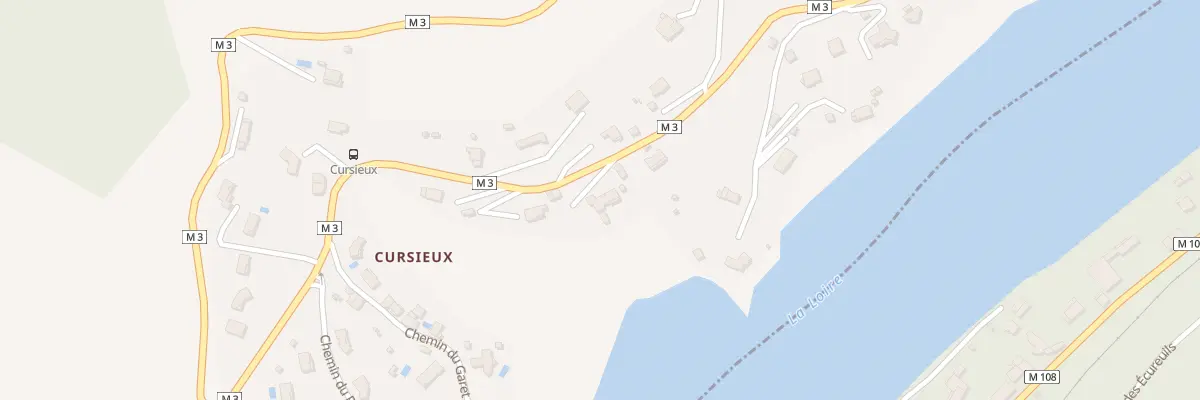 Plan du 113 Rte de Saint-maurice à Caloire