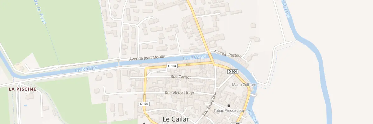 Plan du 11B Bd Michelet au Cailar