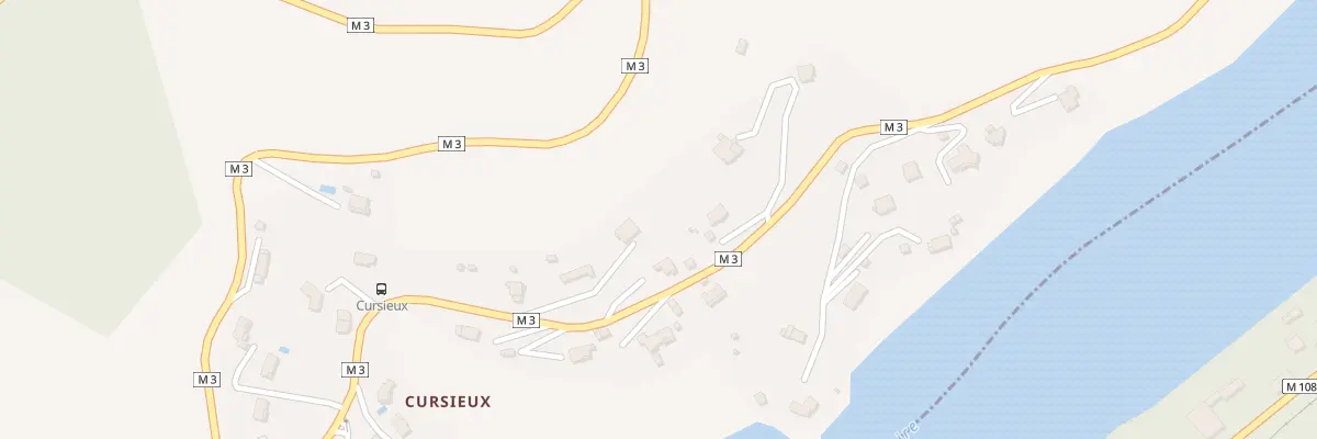 Plan du 124 Rte de Saint-maurice à Caloire