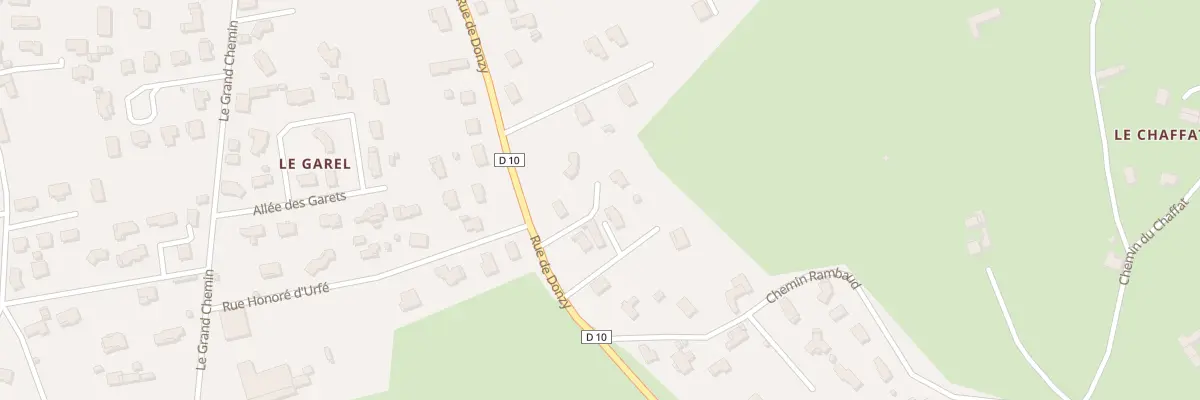 Plan du 50 Imp de Donzy à Pouilly-lès-Feurs