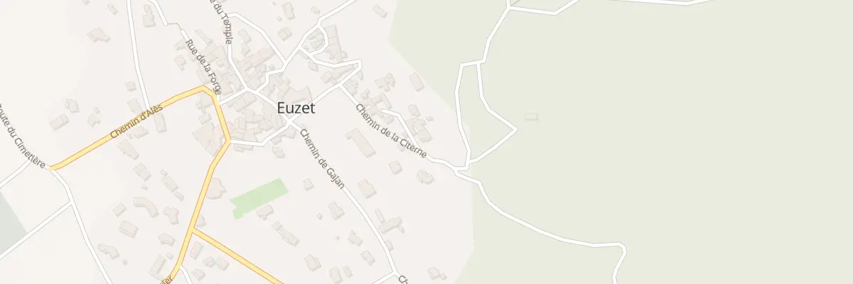 Plan du 13 Che de la Citerne à Euzet