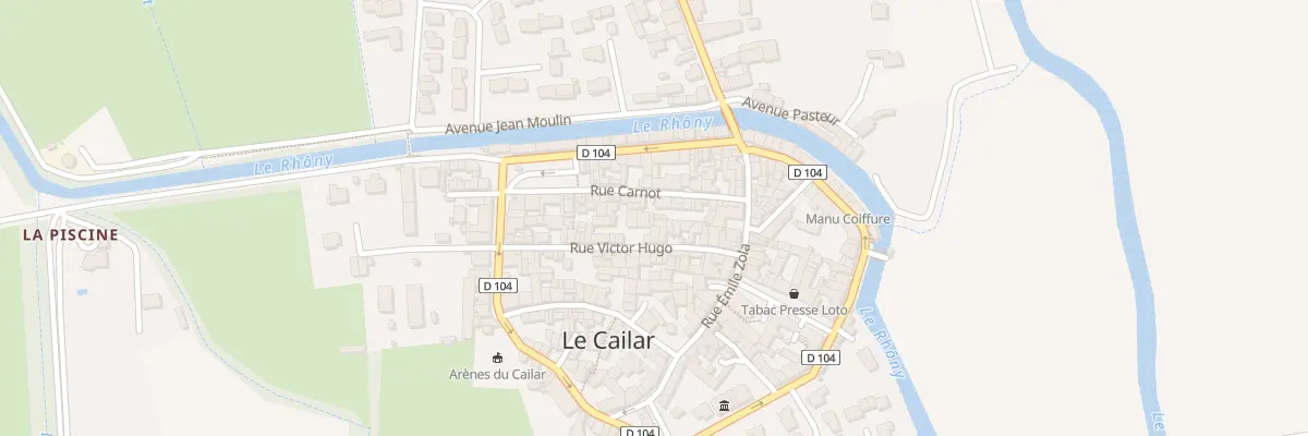 Plan du 26 Rue Carnot au Cailar