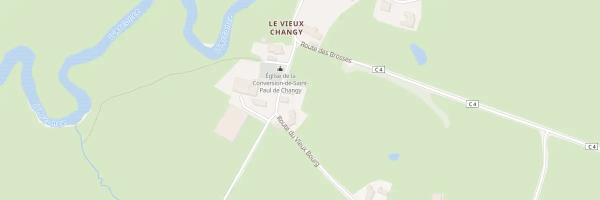 Plan du 5075 Changy à Changy