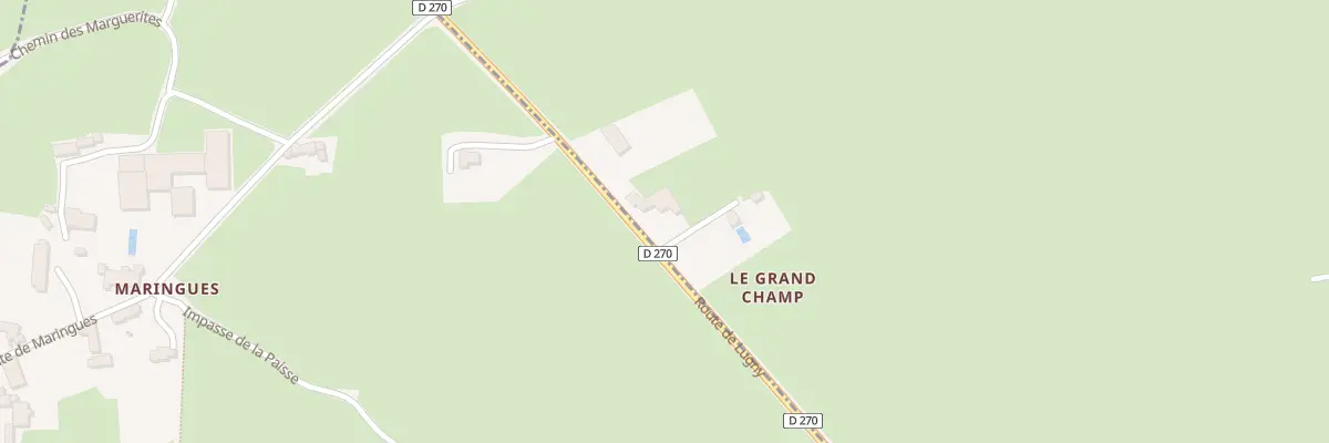 Plan du 5065 Les Tardes à Changy
