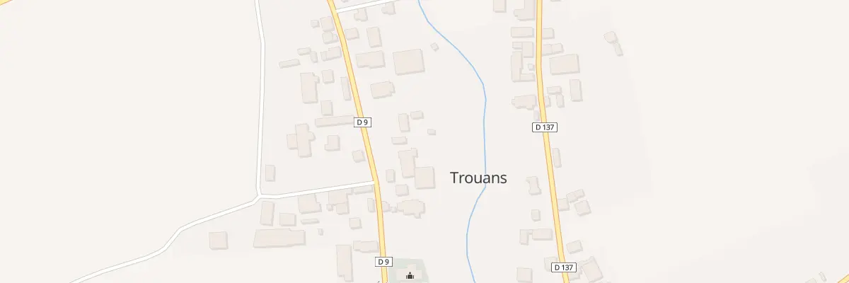 Plan du 28 Rte de Mailly à Trouans