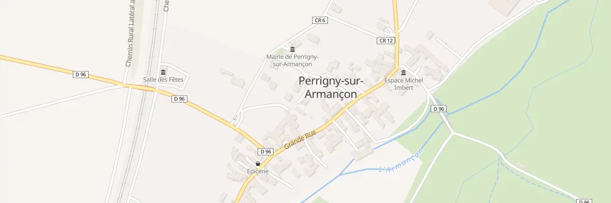 Plan du 46 Le Village à Perrigny-sur-Armançon