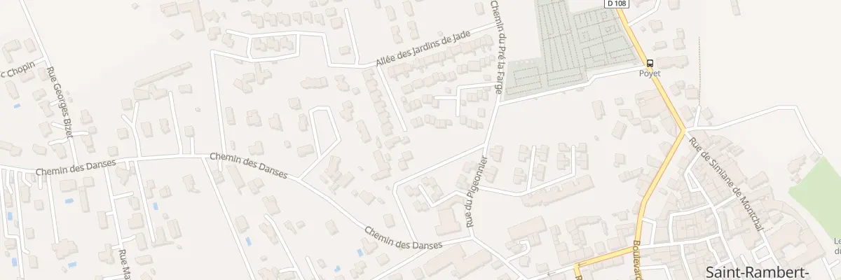 Plan du 48 Che du Pré La Farge à Saint-Just-Saint-Rambert