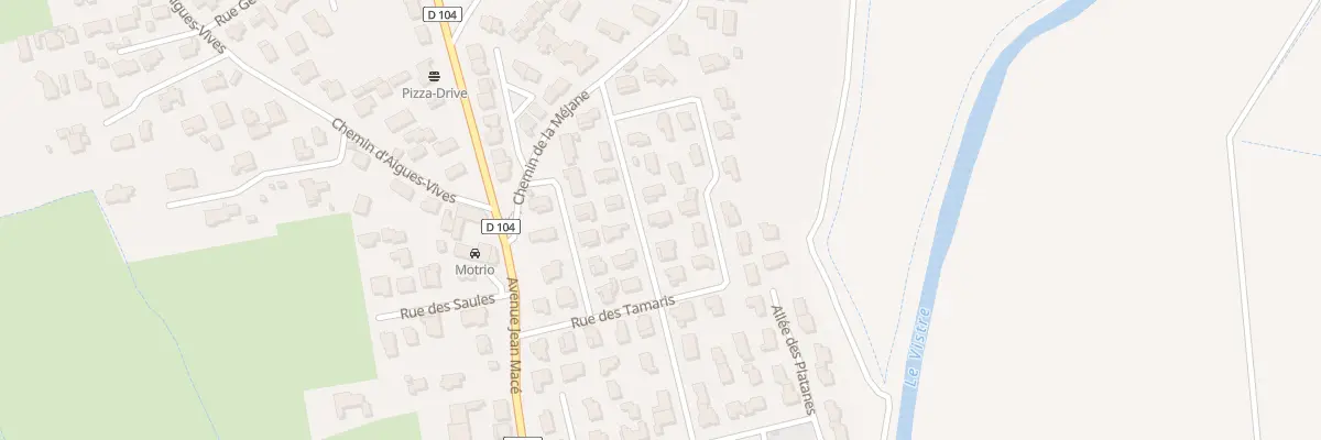 Plan du 17 Rue des Saladelles au Cailar