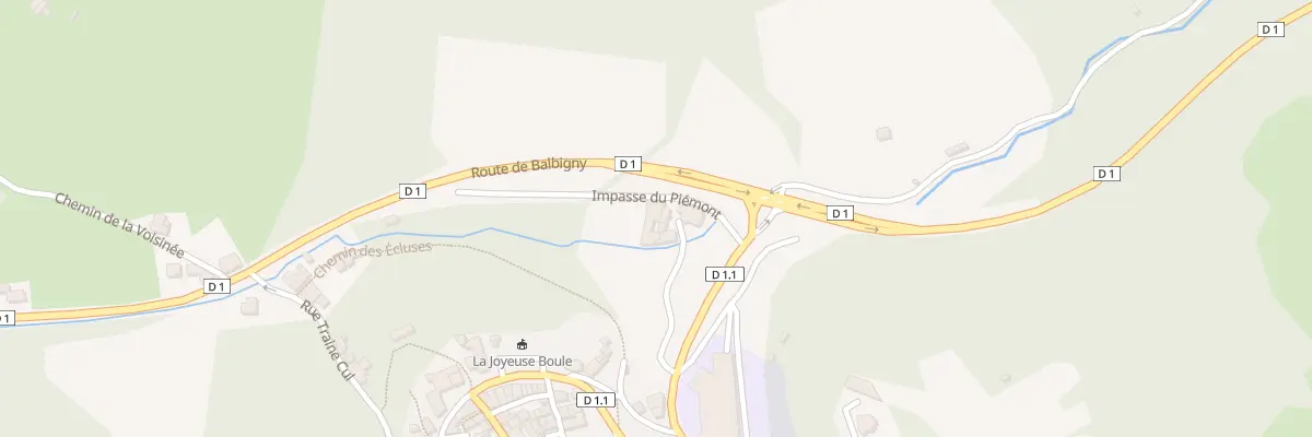 Plan du 5 Imp du Piémont à Néronde