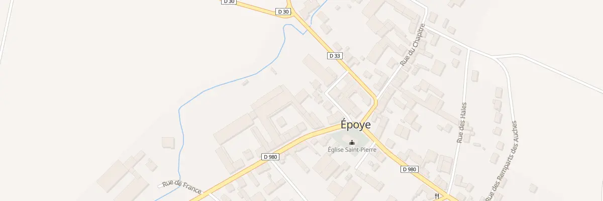 Plan du 4T Rue de France à Époye