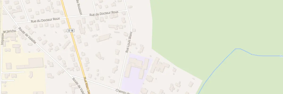 Plan du 15B Rue Louis Blanc à Feurs