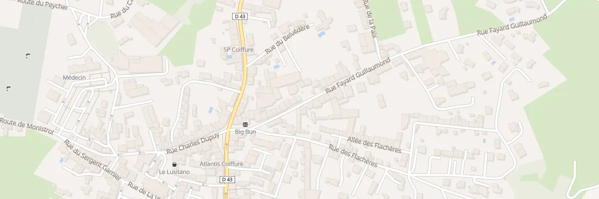 Plan du 19B Rue Fayard Guillaumond à Sainte-Sigolène