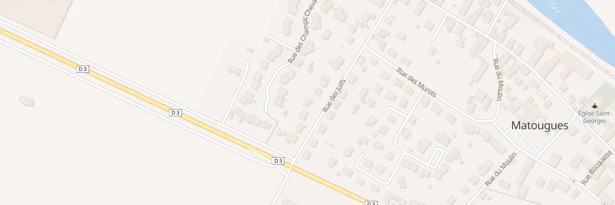 Plan du 18 Rue des Juifs à Matougues