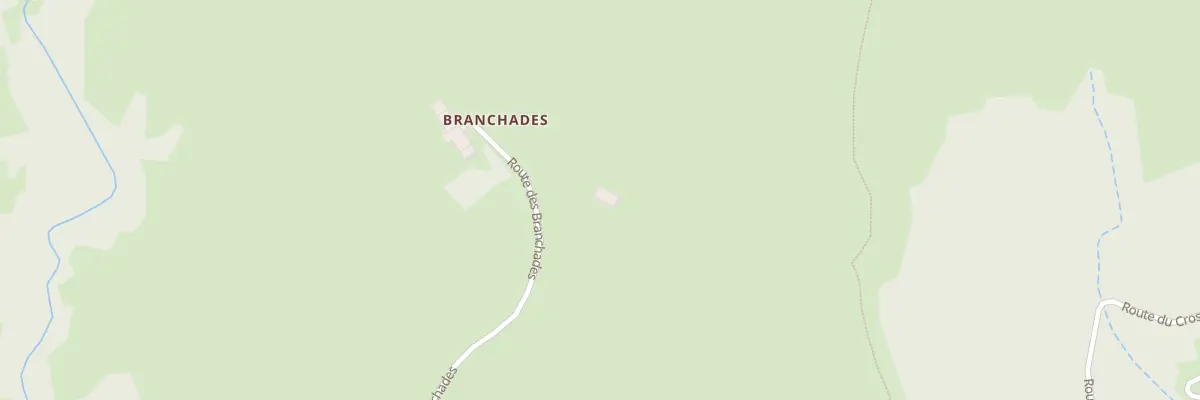 Plan du 5087 Gratte Loup à Sagnes-et-Goudoulet