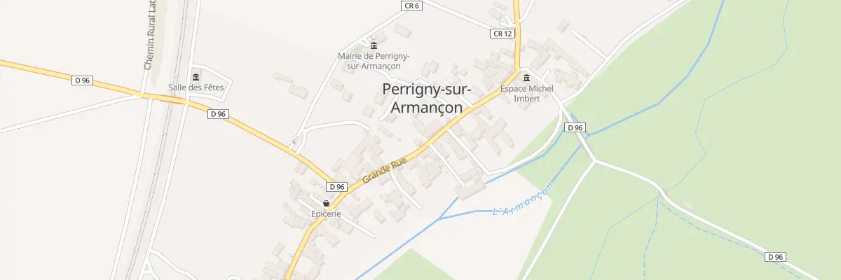 Plan du 41 Grande Rue à Perrigny-sur-Armançon