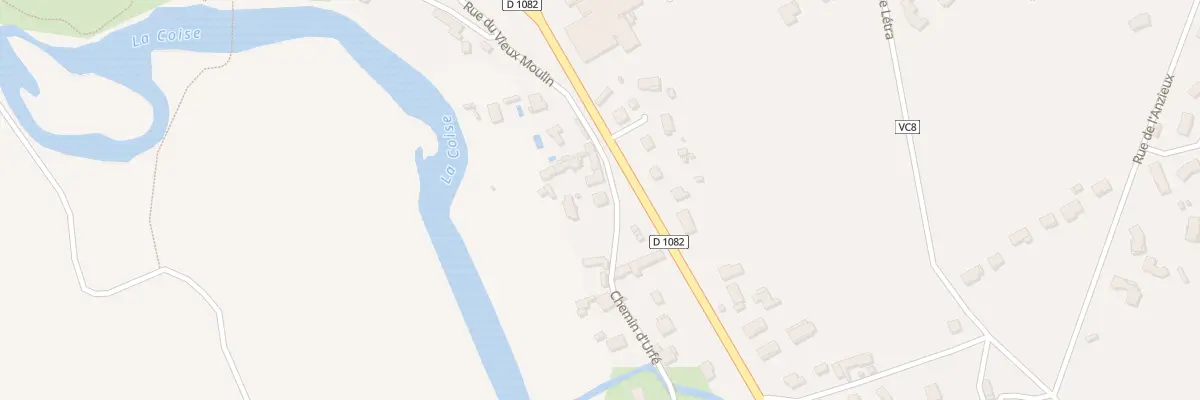 Plan du 248 Che d’Urfé à Montrond-les-Bains