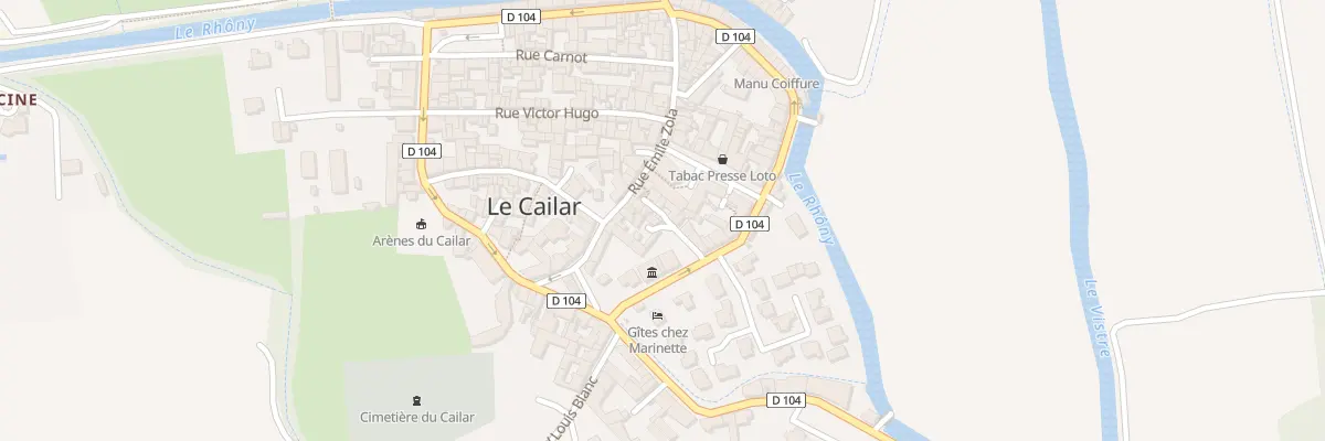Plan du 4 Imp Gambetta au Cailar