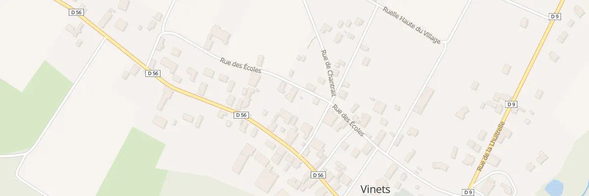 Plan du 17 Rue des Ecoles à Vinets