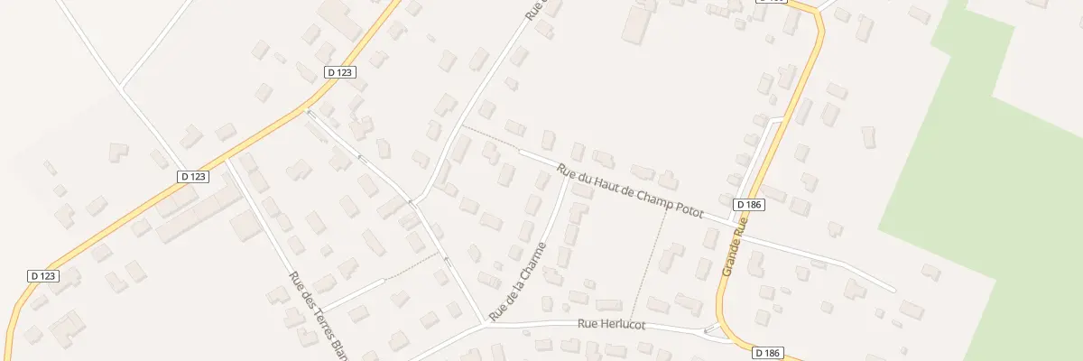 Plan du 8 Rue de la Charme à Courteranges