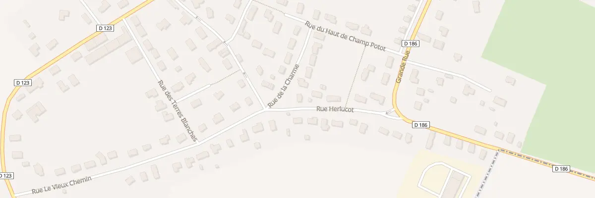 Plan du 2 Rue Herlucot à Courteranges