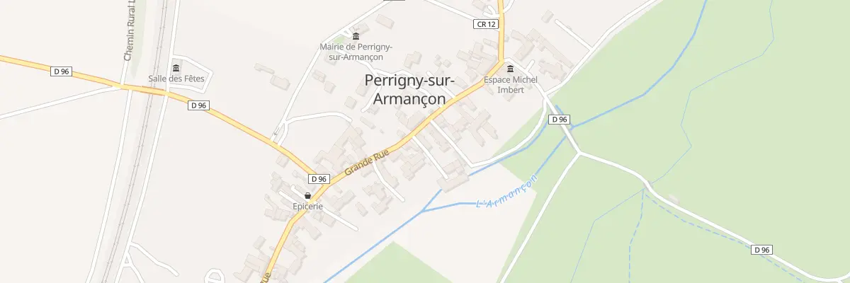 Plan du 22 Gr Grande Rue à Perrigny-sur-Armançon