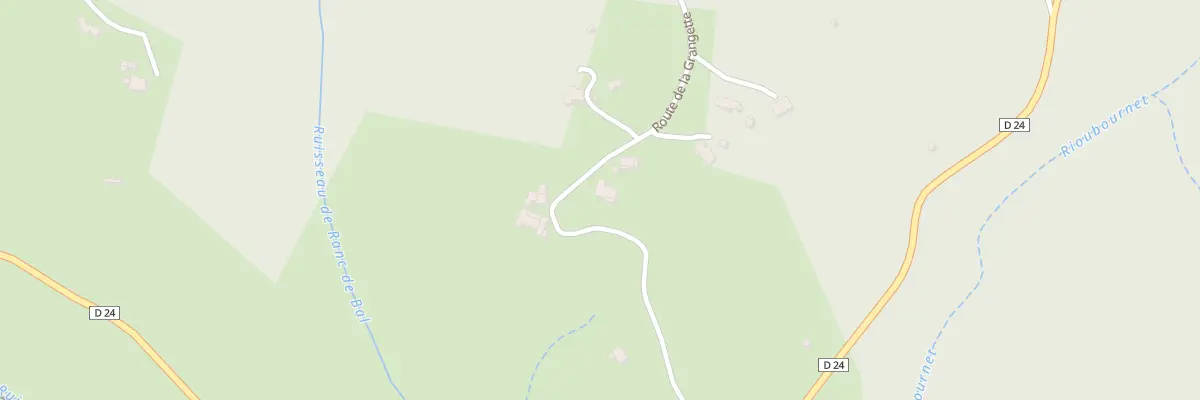 Plan du 5790 La Grangette à Joannas