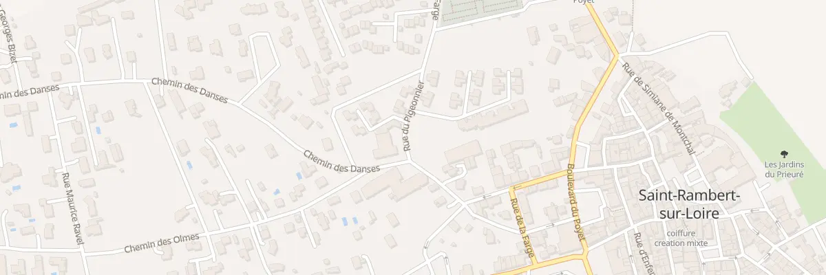Plan du 30 Rue du Pigeonnier à Saint-Just-Saint-Rambert