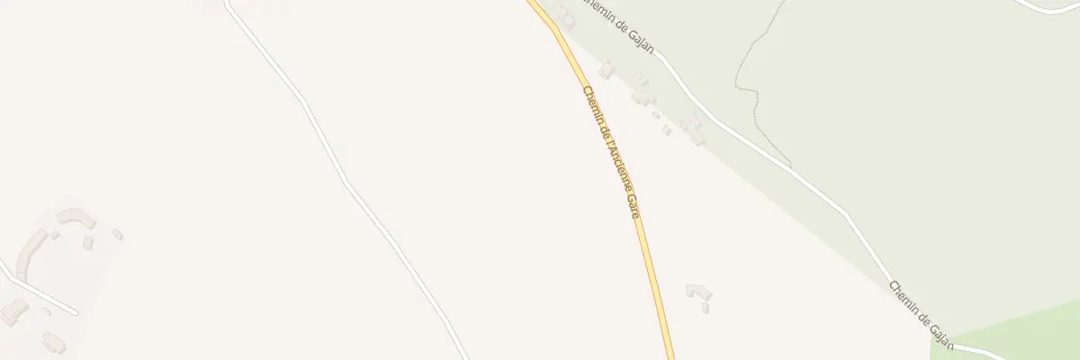 Plan du 624 Che de l’Ancienne Gare à Euzet