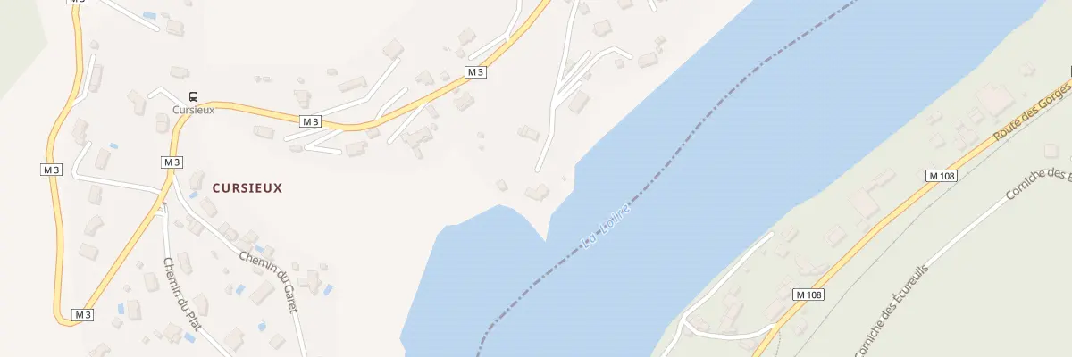 Plan du 20 Che du Rocher à Caloire