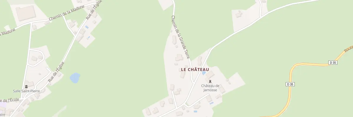 Plan du 63 Che de la Grande Terre à Jarnosse