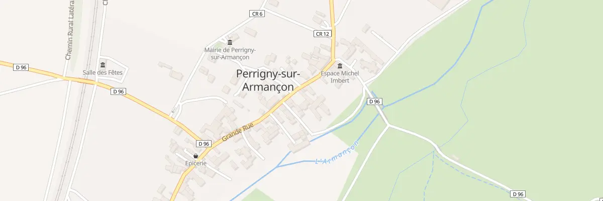 Plan du 24 Gr Grande Rue à Perrigny-sur-Armançon