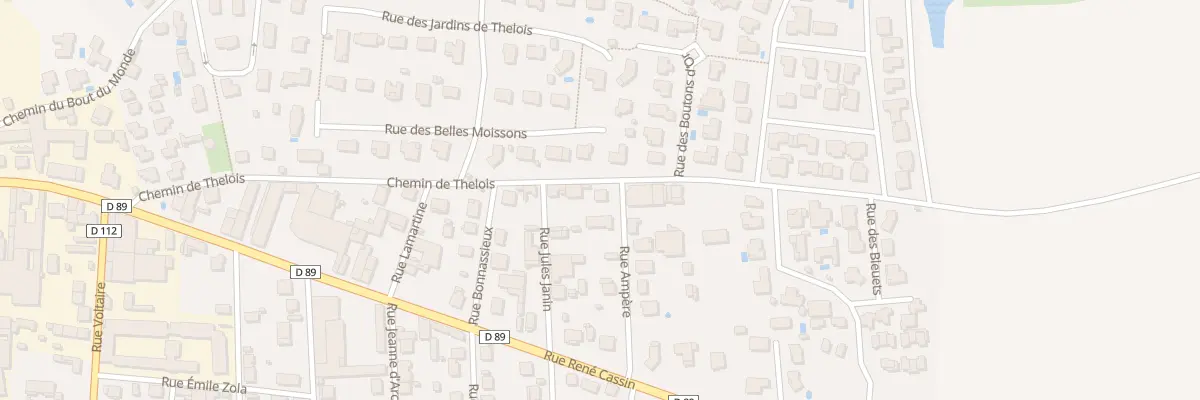 Plan du 5 Rue Ampère à Feurs