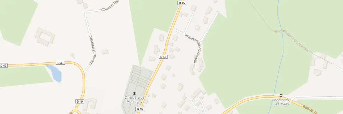 Plan du 432 Rte de Lagresle à Montagny