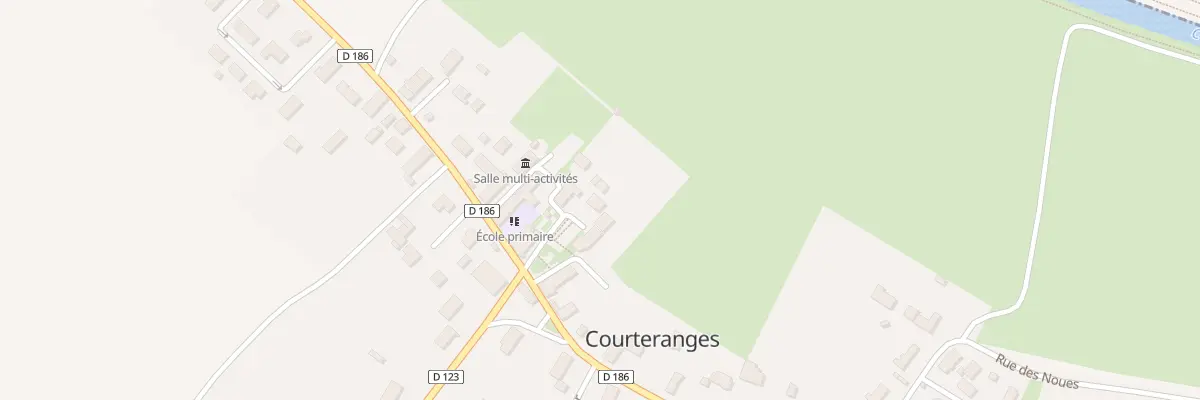 Plan du 3 Pl Aime Chanet à Courteranges
