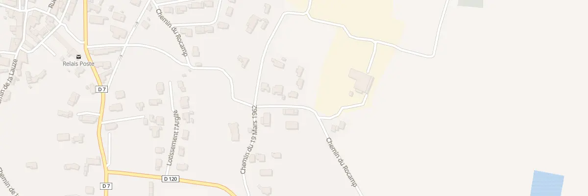 Plan du 347 Che du Rocamp à Saint-Maurice-de-Cazevieille