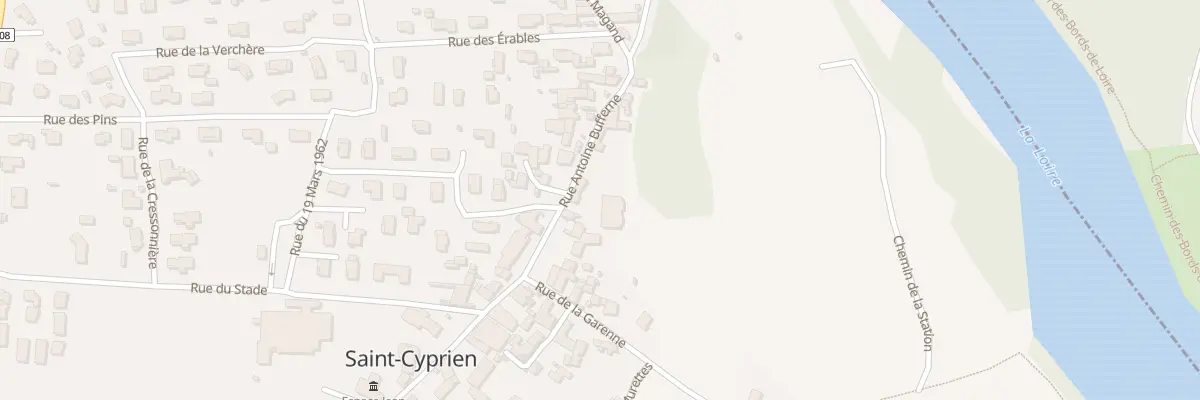 Plan du 4 Rue Antoine Bufferne à Saint-Cyprien