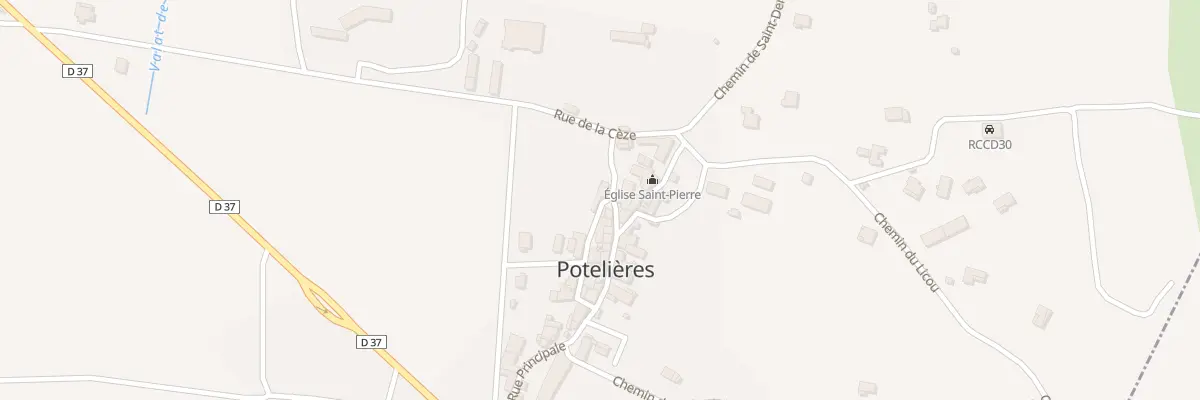Plan du 95 Rue Principale à Potelières