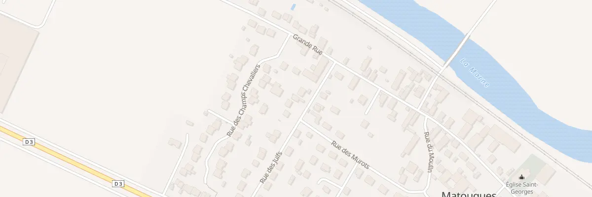 Plan du 4 Rue des Juifs à Matougues