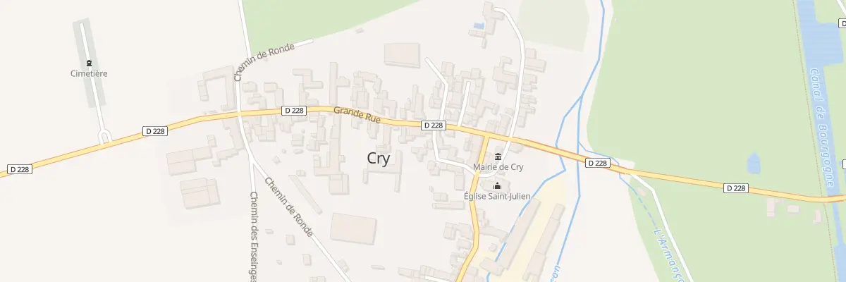 Plan du 5 Rle Grosdos à Cry