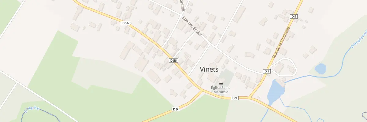 Plan du 6 Rue de St Memmie à Vinets