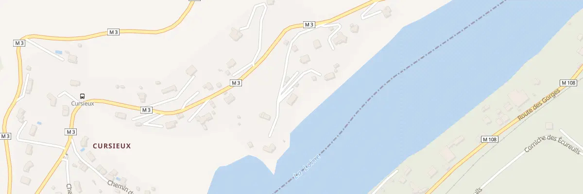 Plan du 17 Che du Rocher à Caloire