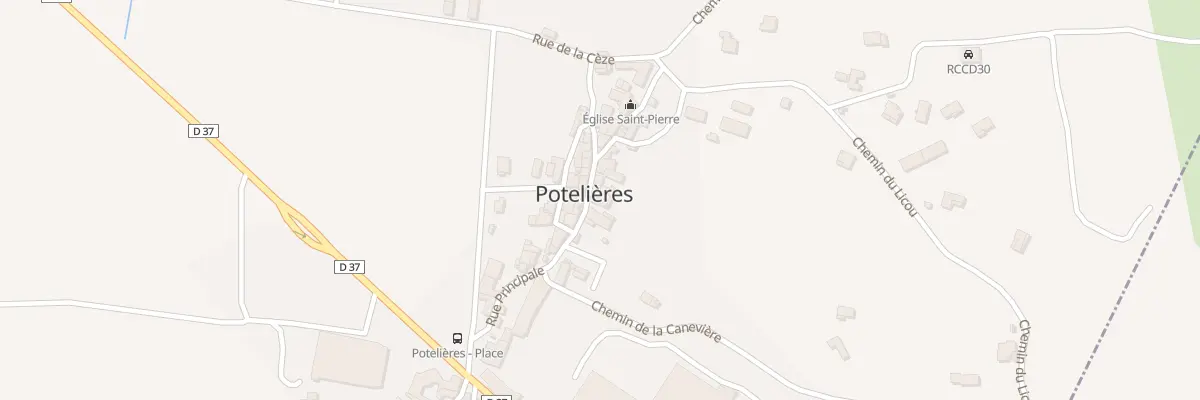 Plan du 28 Rue Principale à Potelières
