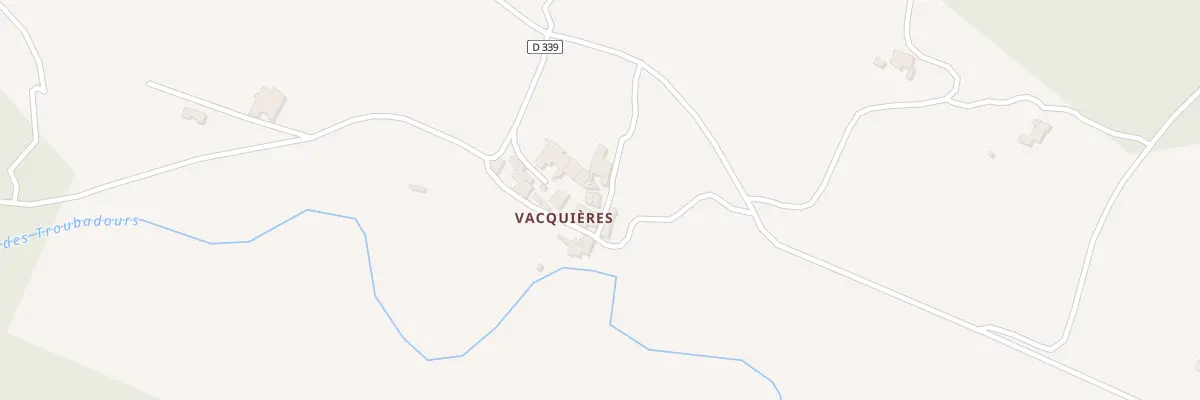 Plan du 5060 Vacquieres à Saint-Just-et-Vacquières