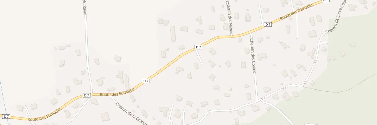 Plan du 558 Rte des Fumades à Brouzet-lès-Alès