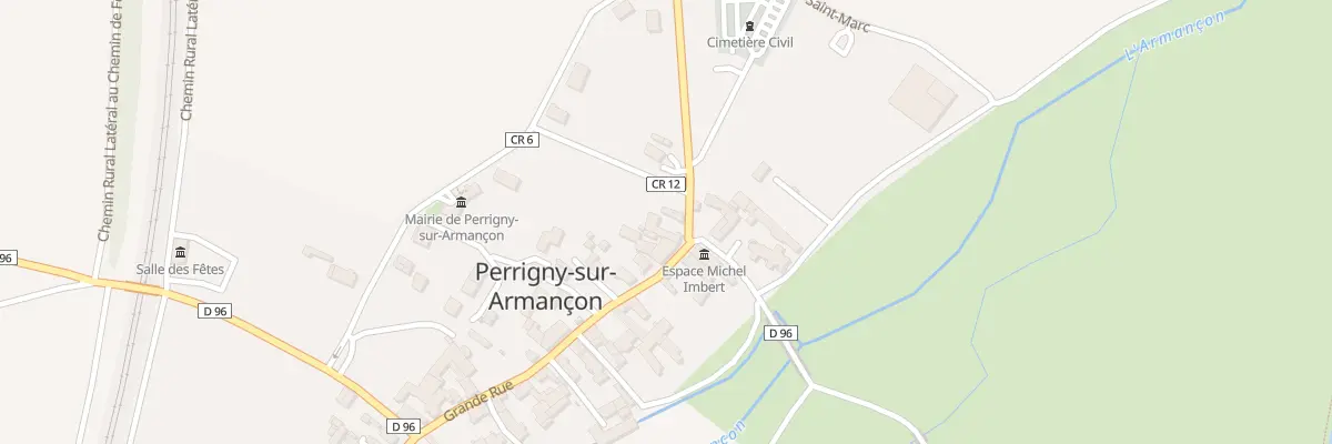 Plan du 57 Gr Grande Rue à Perrigny-sur-Armançon
